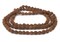 The Bead Chest 12mm Rudraksha Mala Beads - 108 Authentic Nepali Prayer Rosary Beads